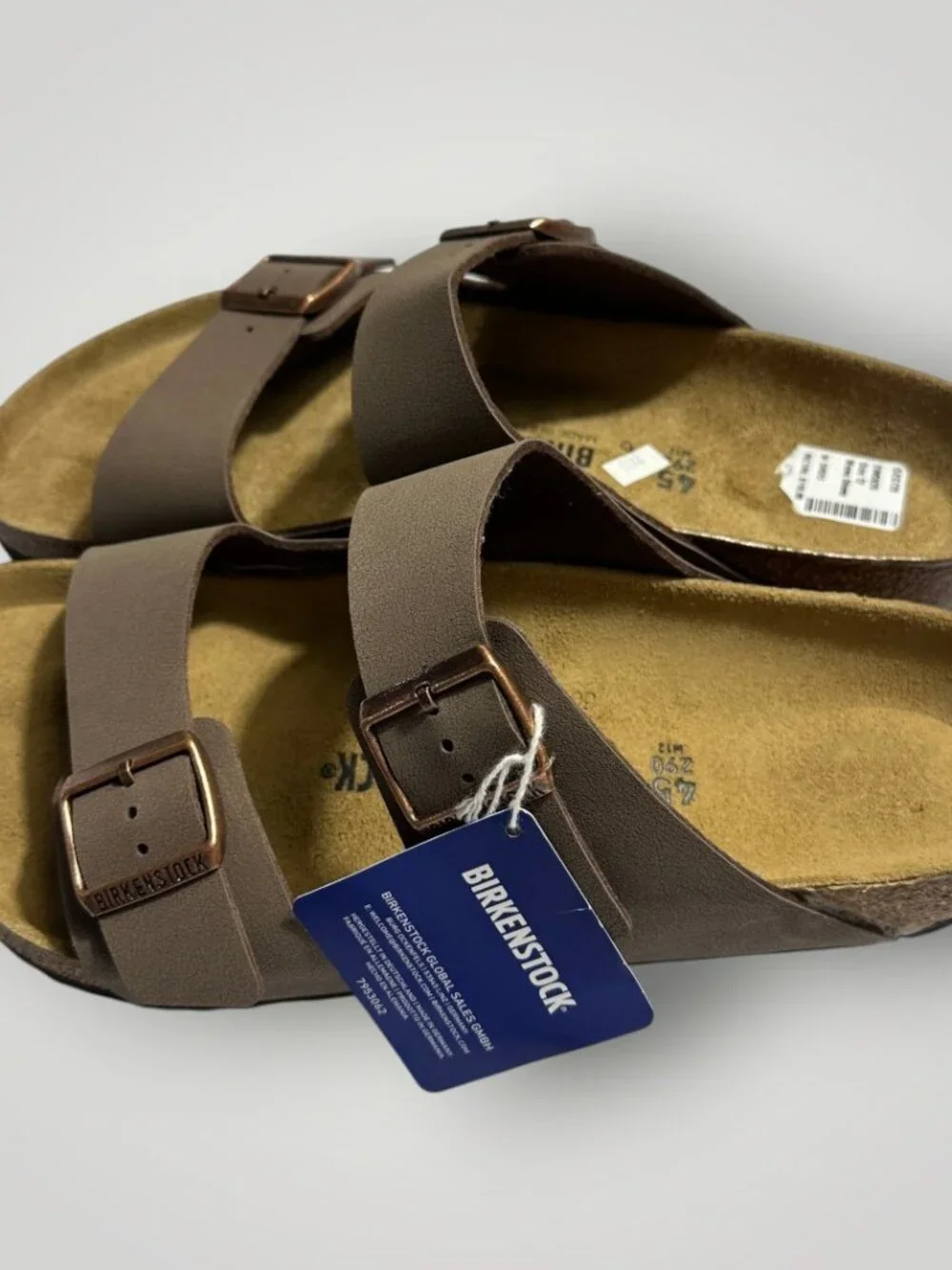 BIRKENSTOCK ARIZONA SIZE 45 M12 Brown No Box
